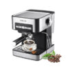 Espresso 850W 20Bar Pressure Prep with Barista Filter Holder/Milk Whisper/Dual Nozzle/Removable Distillation Grille/1.6L Water Tank/Heating Plate