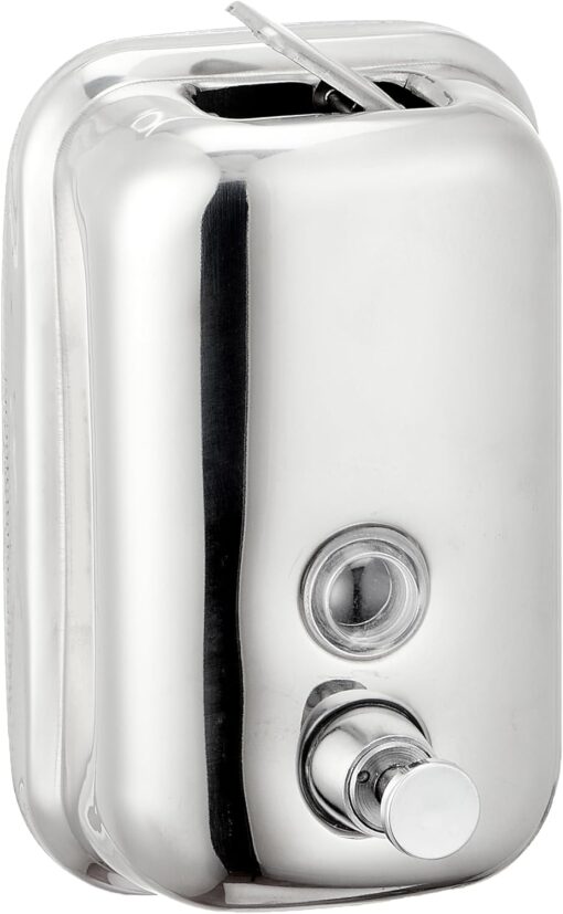 Stainless Steel Liquid Soap Dispenser, Silver