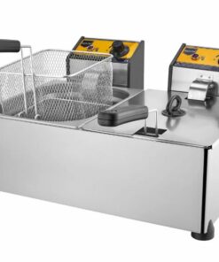 قلاية اتنين عين تركي 5+5 lt Electric Fryer