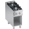 ATA GAS RANGE 2 BURNERS + OPEN CABINET - PERFORMANCE LINE