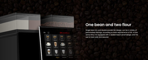 Dr.coffee F3 Plus Fully Automatic Commercial Coffee Machine with Touch Screen Automatic Coffee Machine