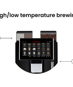 Dr.coffee F3 Plus Fully Automatic Commercial Coffee Machine with Touch Screen